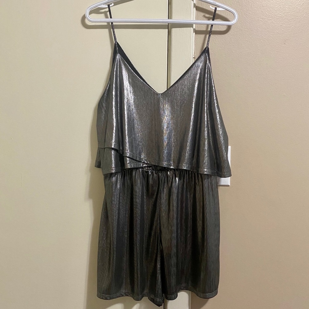 Silver Romper